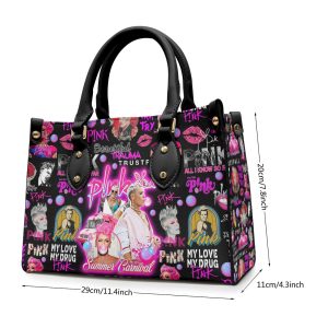 P!nk Leather HandBag - ANHNV 4031