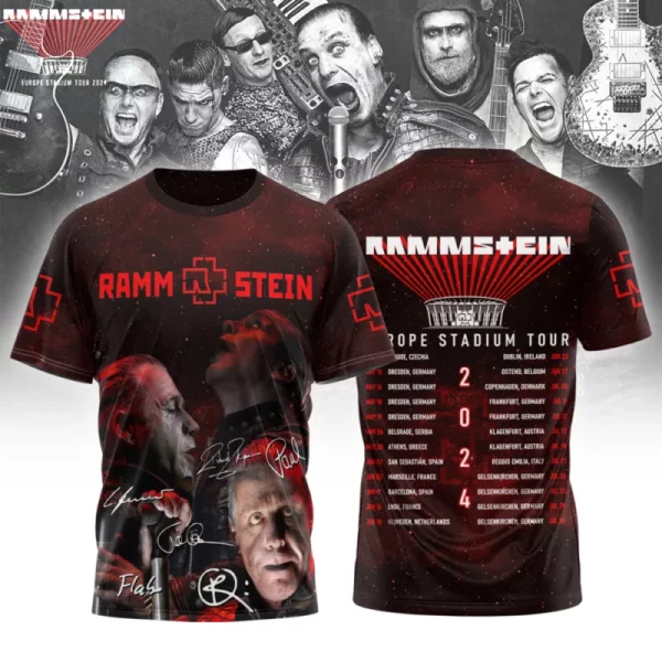 Rammstein 3D T-Shirt - ANHNV 4036