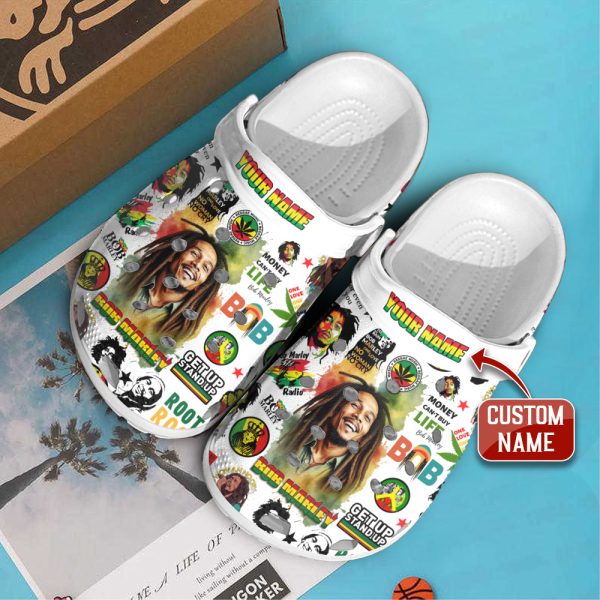 Personalized Bob Marley Custom Crocs - ANHNV 4077