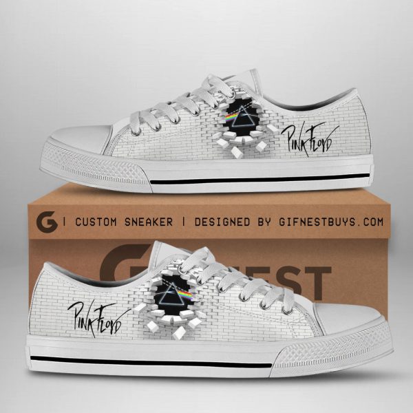Pink Floyd Low Top Canvas Shoes - ANHNV 4084
