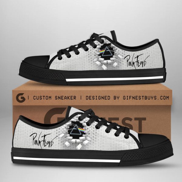 Pink Floyd Low Top Canvas Shoes - ANHNV 4084