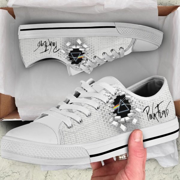 Pink Floyd Low Top Canvas Shoes - ANHNV 4084