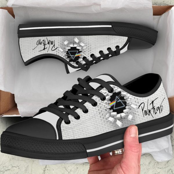 Pink Floyd Low Top Canvas Shoes - ANHNV 4084
