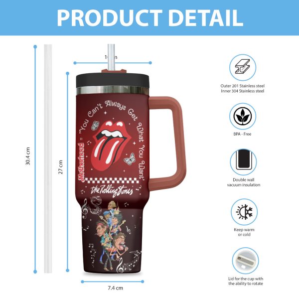 Personalized The Rolling Stones 40oz Stanley Tumbler - ANHNV 4104