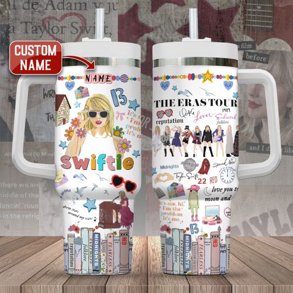 Personalized Taylor Swift 40oz Stanley Tumbler - ANHNV 4126