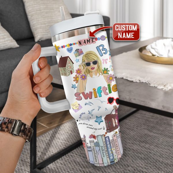 Personalized Taylor Swift 40oz Stanley Tumbler - ANHNV 4126