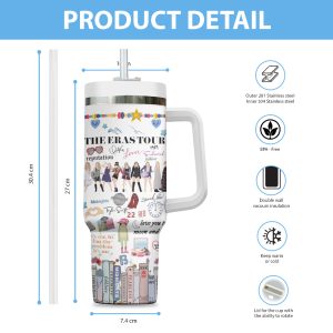 Personalized Taylor Swift 40oz Stanley Tumbler - ANHNV 4126