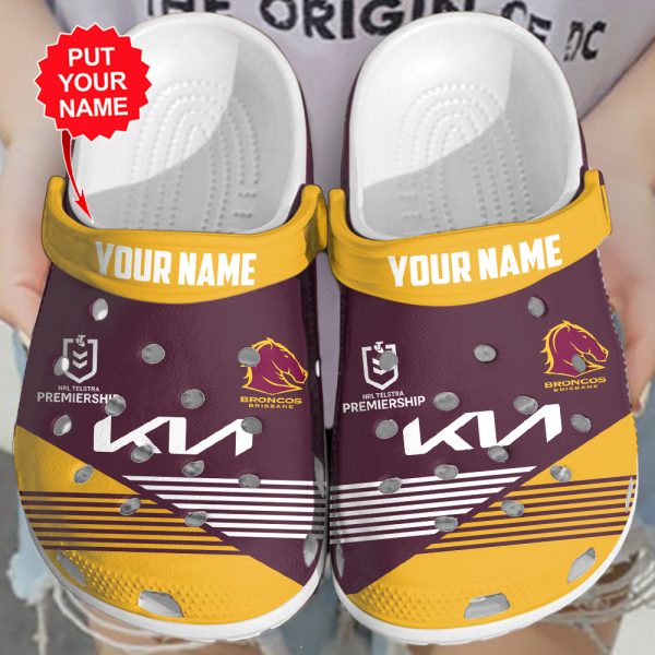 Personalized Brisbane Broncos Custom Crocs - TANTN 4922