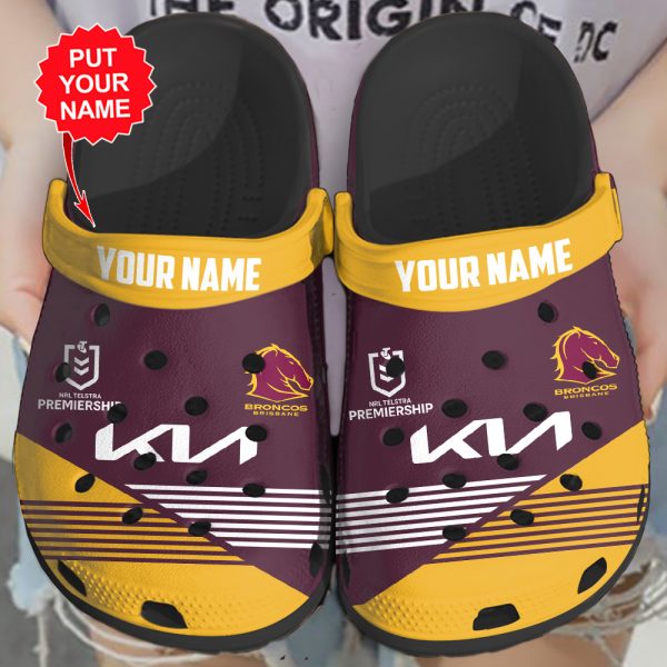 Personalized Brisbane Broncos Custom Crocs - TANTN 4922