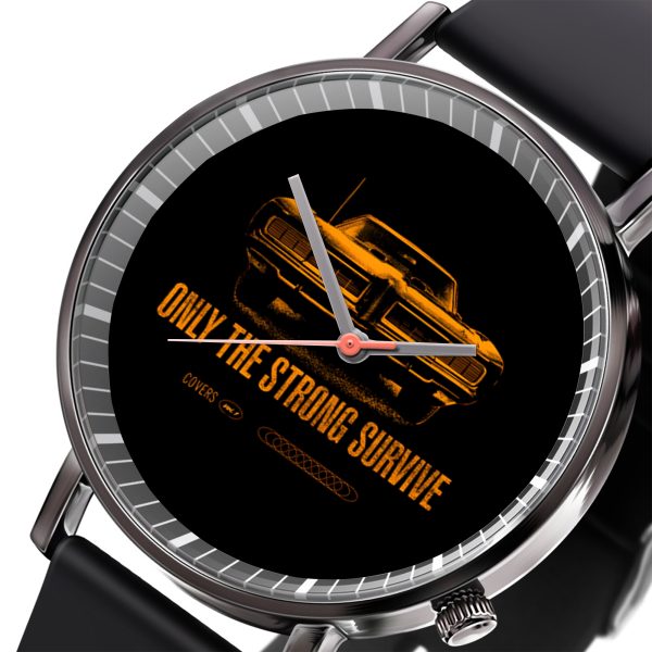 Bruce Springsteen Black Leather Watch - TANTN 4902