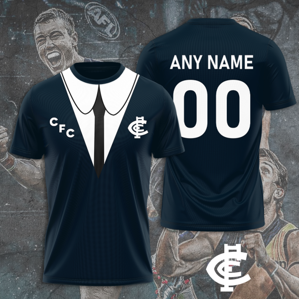 Personalized Carlton Football Club 3D Apparel - TANTN 4917