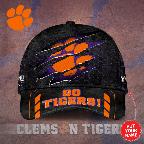 Personalized Clemson Tigers Men's Basketball Classic Cap - TANTN 5636