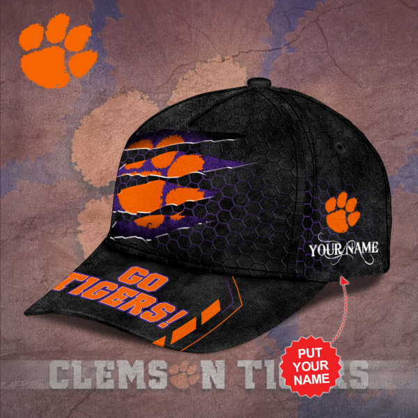 Personalized Clemson Tigers Men's Basketball Classic Cap - TANTN 5636