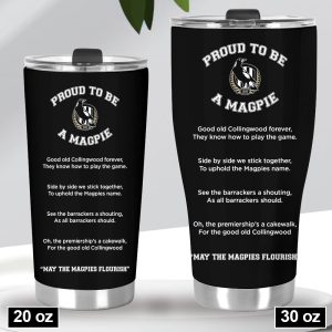 Personalized Collingwood FC Tumbler Cup - VANDH 2565