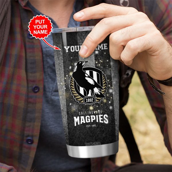 Personalized Collingwood FC Tumbler Cup - VANDH 2565