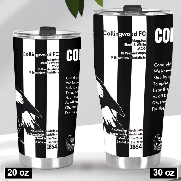 Personalized Collingwood FC Tumbler Cup - GNE 100