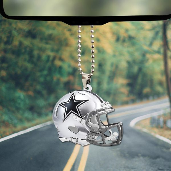 Dallas Cowboys Custom Shape 2-sided Acrylic Car Ornament - TANTN 4911