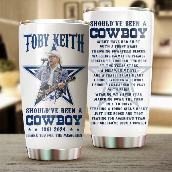 Toby Keith x Dallas Cowboys Tumbler Cup - MAITM 6259