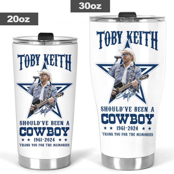 Toby Keith x Dallas Cowboys Tumbler Cup - MAITM 6259