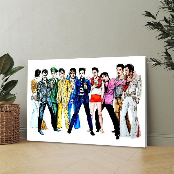 Elvis Presley Canvas - VANDH 2531