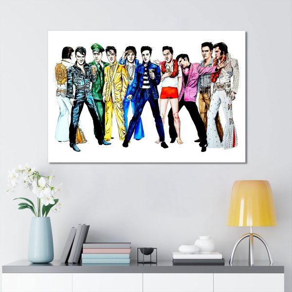 Elvis Presley Canvas - VANDH 2531