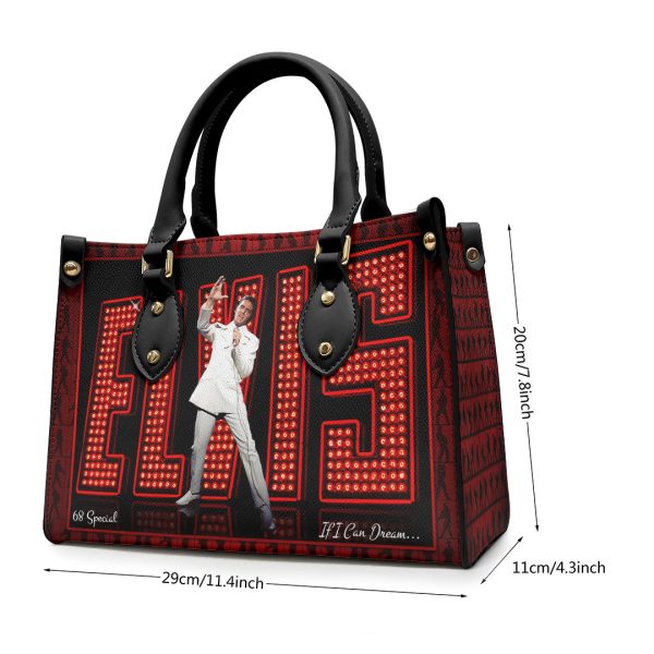 Elvis Presley Leather HandBag - VANDH 2526