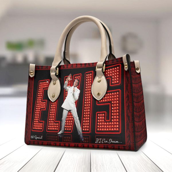 Elvis Presley Leather HandBag - VANDH 2526
