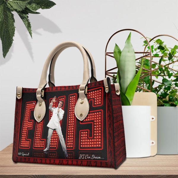 Elvis Presley Leather HandBag - VANDH 2526
