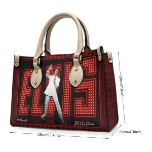 Elvis Presley Leather HandBag - VANDH 2526