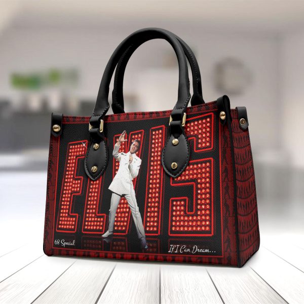 Elvis Presley Leather HandBag - VANDH 2526