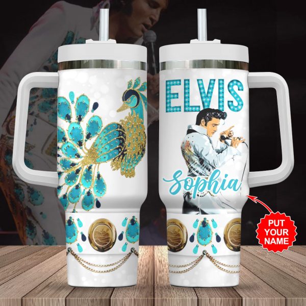 Personalized Elvis Presley 40oz Stanley Tumbler - VANDH 2608