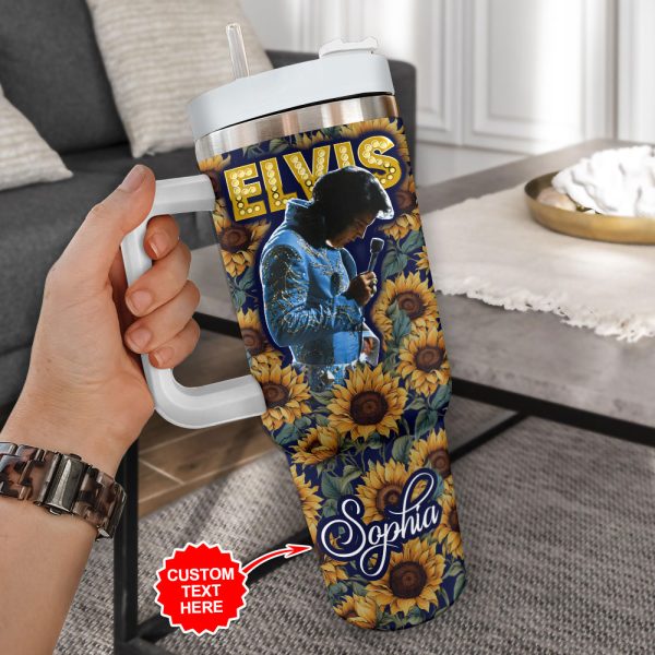 Personalized Elvis Presley 40oz Stanley Tumbler - VANDH 2672