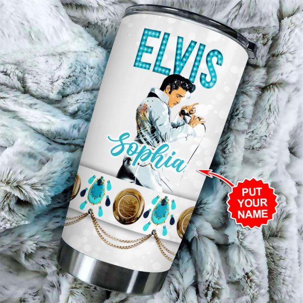 Personalized Elvis Presley Tumbler Cup - VANDH 2612