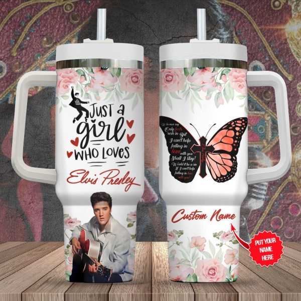 Personalized Elvis Presley 40oz Stanley Tumbler - TANTN 5638