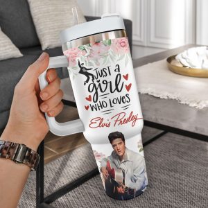 Personalized Elvis Presley 40oz Stanley Tumbler - TANTN 5638