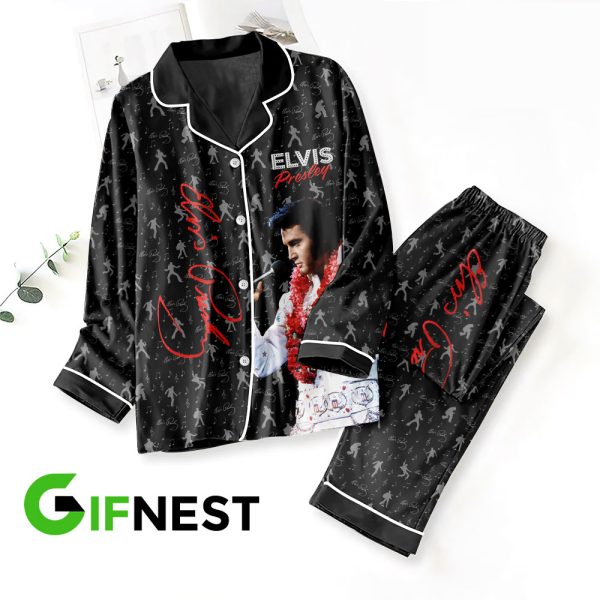 Elvis Presley Button Down Pajamas Set – HOATT 4533