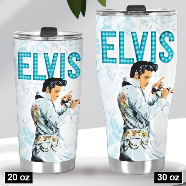 Personalized Elvis Presley Tumbler Cup - VANDH 2622