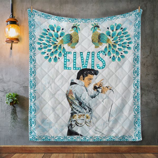 Elvis Presley Quilt Blanket - VANDH 2668