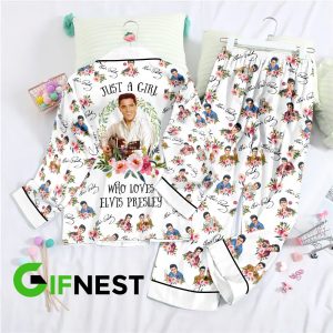 Elvis Presley Button Down Pajamas Set – VANDH 2650