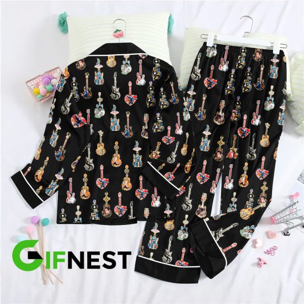 Elvis Presley Button Down Pajamas Set – VANDH 2686