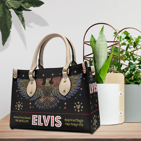 Elvis Presley Leather HandBag - VANDH 2530.1