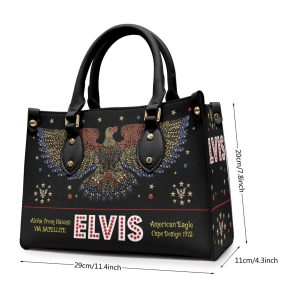 Elvis Presley Leather HandBag - VANDH 2530.1