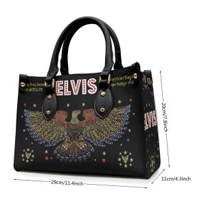 Elvis Presley Leather HandBag - VANDH 2530