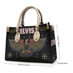 Elvis Presley Leather HandBag - VANDH 2530