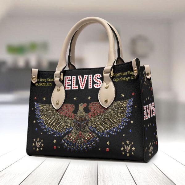 Elvis Presley Leather HandBag - VANDH 2530