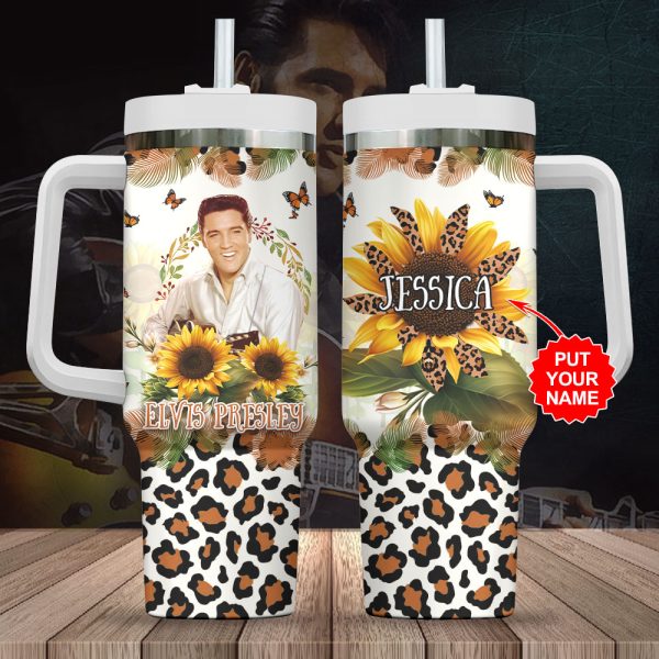 Personalized Elvis Presley 40oz Stanley Tumbler - VANDH 2671