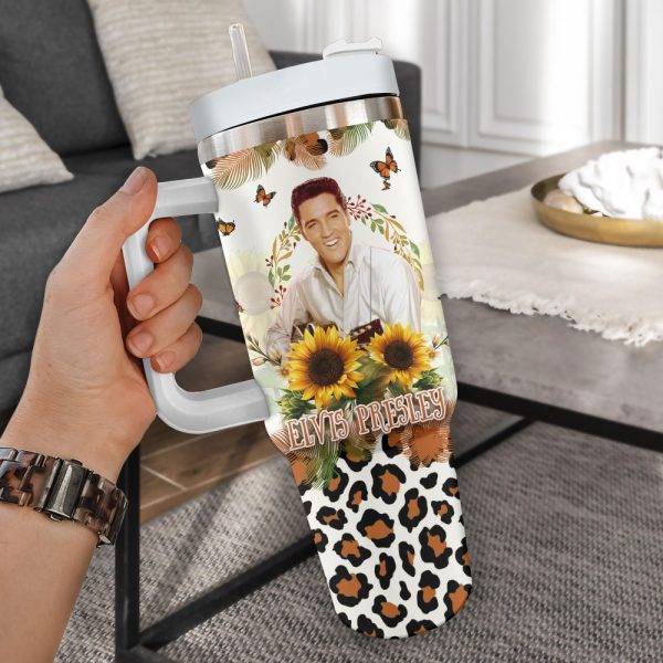 Personalized Elvis Presley 40oz Stanley Tumbler - VANDH 2671