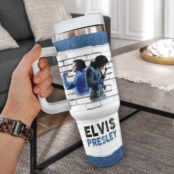 Personalized Elvis Presley 40oz Stanley Tumbler - TANTN 5603