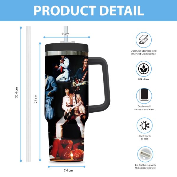 Elvis Presley 40oz Stanley Tumbler - TANTN 5605