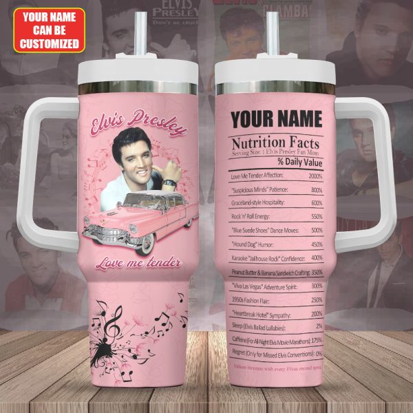 Personalized Elvis Presley 40oz Stanley Tumbler - TANTN 5606
